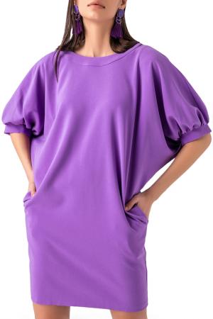 DRESS LAMARTHE. Цвет: purple