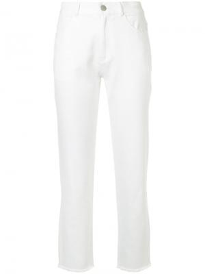 Классические джинсы Quartz Vale. Цвет: белый