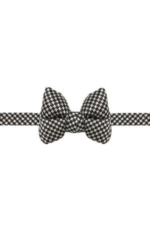 Шелковый галстук-бабочка Tom Ford. Цвет: черный