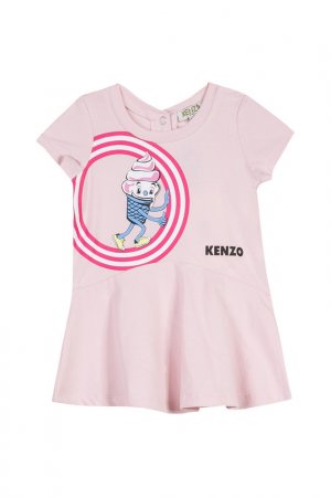 Платье Kenzo. Цвет: светло-розовый