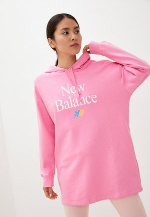 Платье New Balance. Цвет: розовый