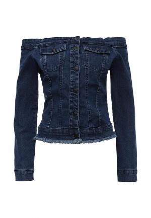 Куртка джинсовая Concept Club. Цвет: синий
