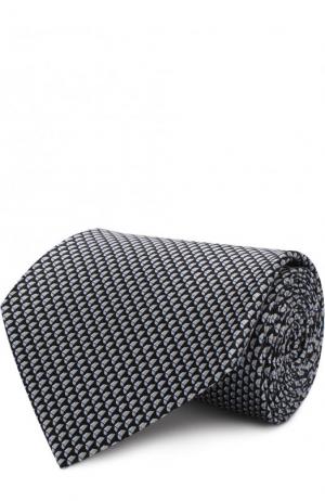 Комплект из шелкового галстука и платка Lanvin. Цвет: черный