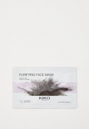 Тканевая маска для лица Kiko Milano. Цвет: прозрачный