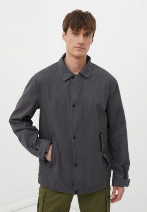 Куртка Finn Flare. Цвет: серый