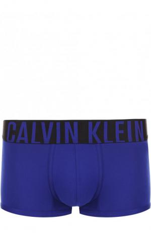 Боксеры с широкой резинкой Calvin Klein Underwear. Цвет: синий
