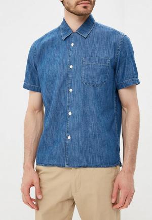 Рубашка джинсовая Gap. Цвет: синий