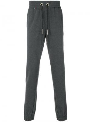 Спортивные брюки с лампасами Philipp Plein. Цвет: серый