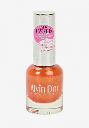 Гель-лак для ногтей Alvin Dor D'or. Цвет: оранжевый