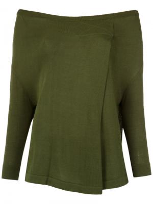 Knit blouse Gloria Coelho. Цвет: зелёный