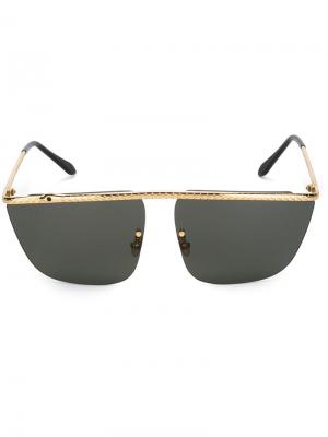 Солнцезащитные очки Velvet Darling Andy Warhol X Retro Super Future Retrosuperfuture. Цвет: металлический