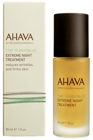 Восстанавливающий ночной крем Ahava. Цвет: прозрачный