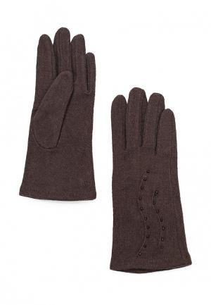 Перчатки Fabretti. Цвет: коричневый