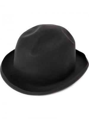 Классическая шляпа округлой формы Horisaki Design & Handel. Цвет: серый