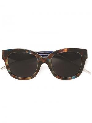 Солнцезащитные очки Very Dior Eyewear. Цвет: синий