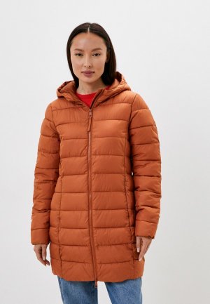 Куртка утепленная Tom Tailor. Цвет: оранжевый