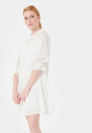 Платье Tara Jarmon. Цвет: белый