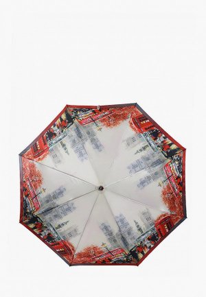 Зонт складной Fabretti. Цвет: разноцветный