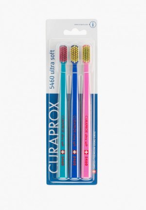 Комплект зубных щеток Curaprox. Цвет: разноцветный