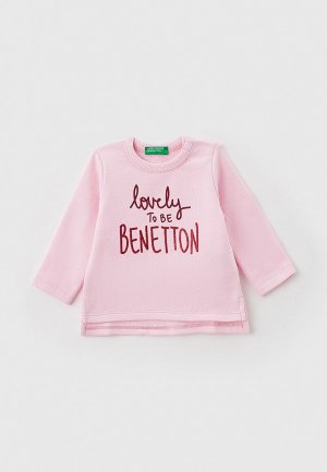 Свитшот United Colors of Benetton. Цвет: розовый