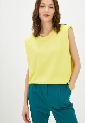 Топ United Colors of Benetton. Цвет: желтый
