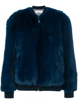 Куртка-бомбер Amanda Golden Goose Deluxe Brand. Цвет: синий