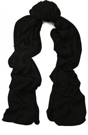 Хлопковый шарф Isabel Benenato. Цвет: черный