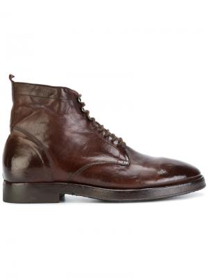 Ботинки по щиколотку Alberto Fasciani. Цвет: коричневый