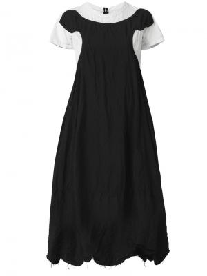 Объемное платье Comme Des Garçons. Цвет: чёрный