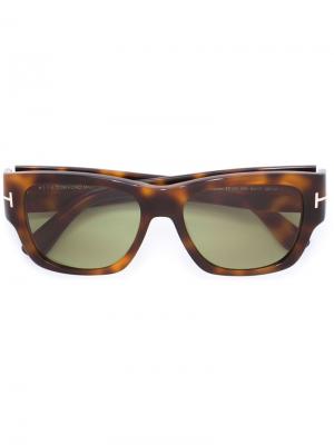 Солнцезащитные очки Stephen Tom Ford Eyewear. Цвет: коричневый