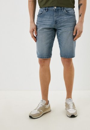 Шорты джинсовые Tom Tailor. Цвет: голубой
