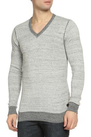 Пуловер THE FRESH BRAND. Цвет: серый