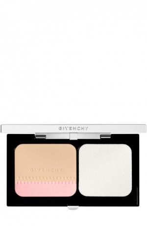 Компактное тональное средство Teint Couture №3 Elegant Sand Givenchy. Цвет: бесцветный