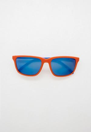 Очки солнцезащитные Arnette. Цвет: оранжевый