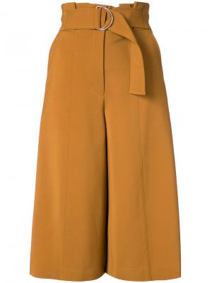 Укороченные брюки строгого кроя A.L.C.. Цвет: коричневый