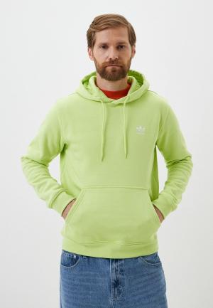 Худи adidas Originals. Цвет: зеленый