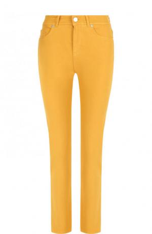 Укороченные джинсы Loro Piana. Цвет: желтый