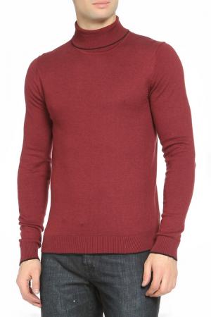 Пуловер THE FRESH BRAND. Цвет: бордовый