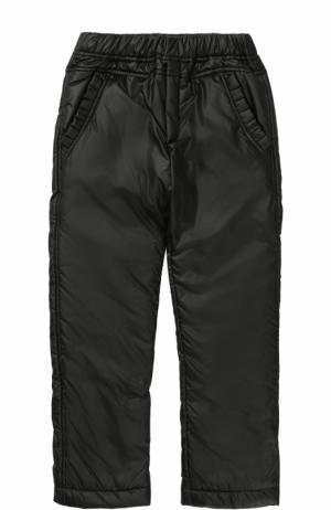 Утепленные брюки с эластичным поясом Aletta. Цвет: черный