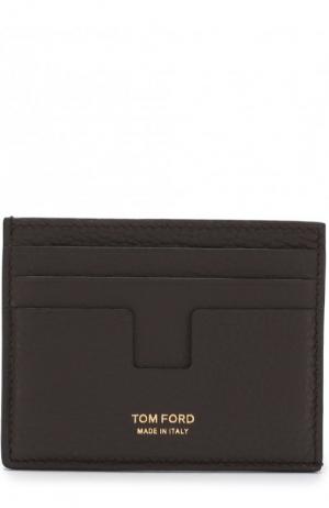 Футляр для кредитных карт Tom Ford. Цвет: темно-коричневый