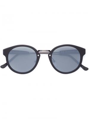 Солнцезащитные очки PANAMA BLACK MATTE ZERO Retrosuperfuture. Цвет: чёрный