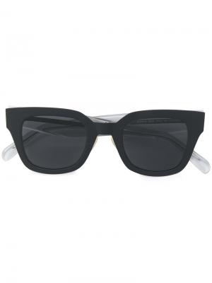 Солнцезащитные очки Céline Eyewear. Цвет: чёрный
