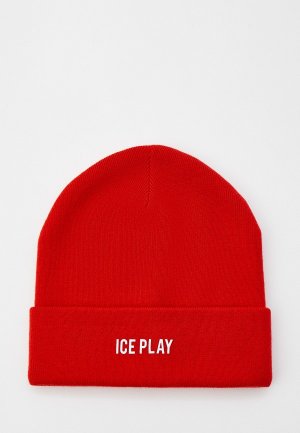 Шапка Ice Play. Цвет: красный
