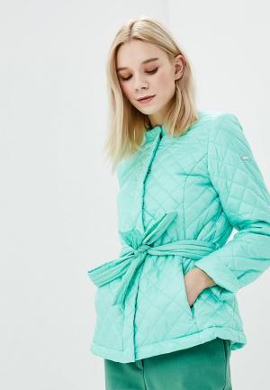 Куртка утепленная Baon. Цвет: зеленый