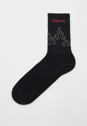 Носки Hugo. Цвет: черный