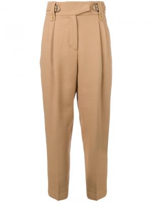 Укороченные классические брюки 3.1 Phillip Lim. Цвет: телесный
