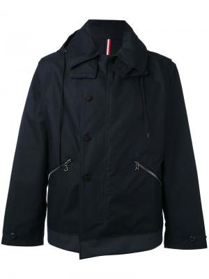 Легкая куртка-дождевик Moncler. Цвет: синий