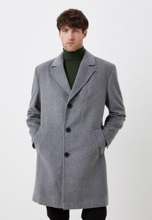 Пальто Smiths brand Smith's. Цвет: серый