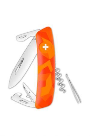 Швейцарский нож SWIZA. Цвет: оранжевый