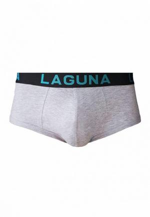 Трусы Laguna Underwear. Цвет: серый